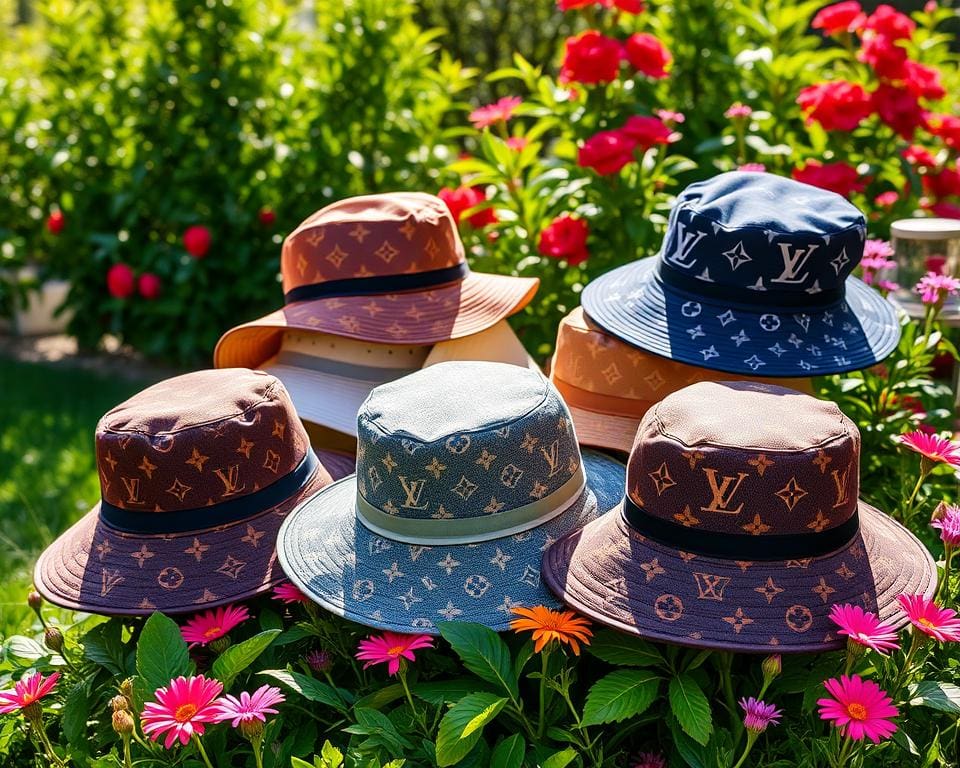 Louis Vuitton bucket hats: Praktische luxe voor zonnige dagen
