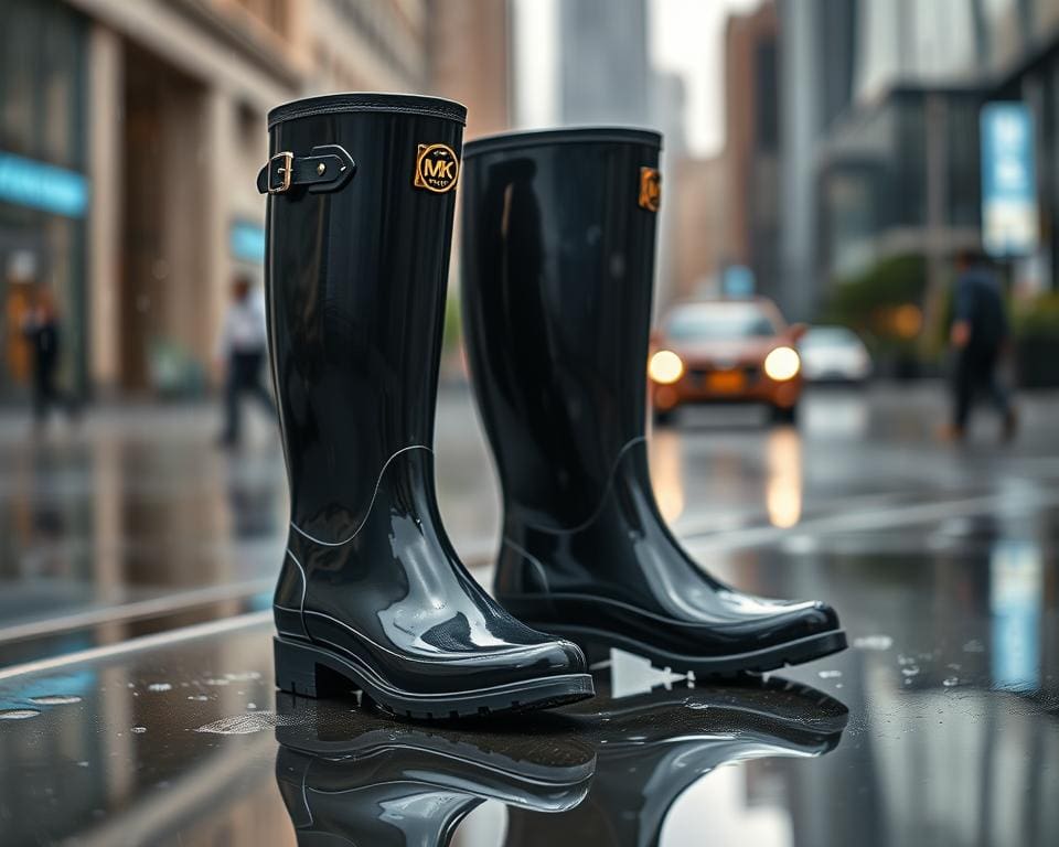 Michael Kors regenlaarzen: Voor een elegante regendag