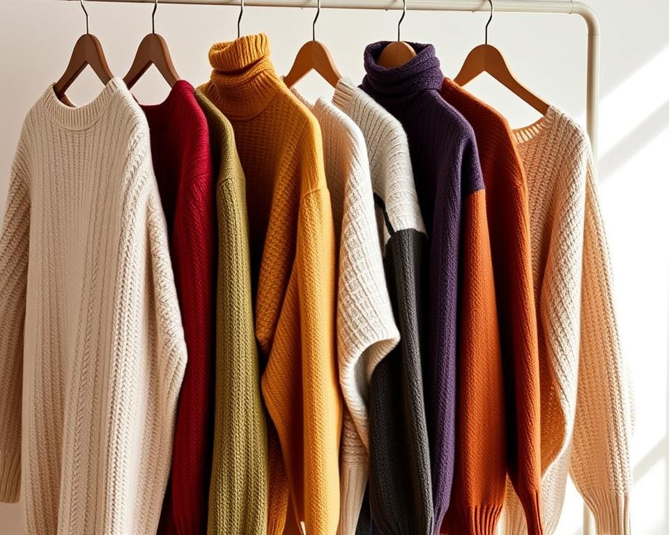Prada oversized sweaters: Voor een chique en warme winter
