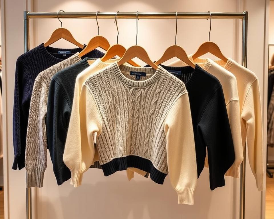 Ralph Lauren cropped sweaters: Voor een klassieke casual stijl