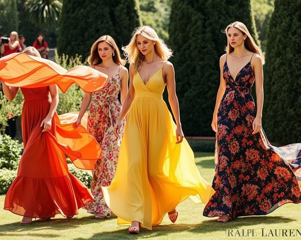 Ralph Lauren maxi-jurken: Klassieke elegantie voor elke gelegenheid