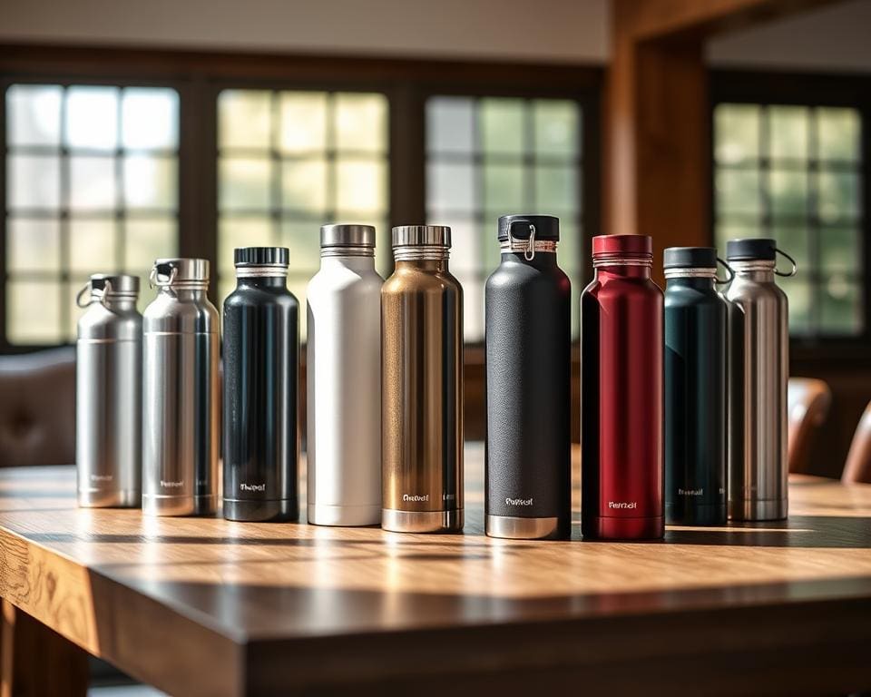 Thermosflessen met een dubbelwandig ontwerp