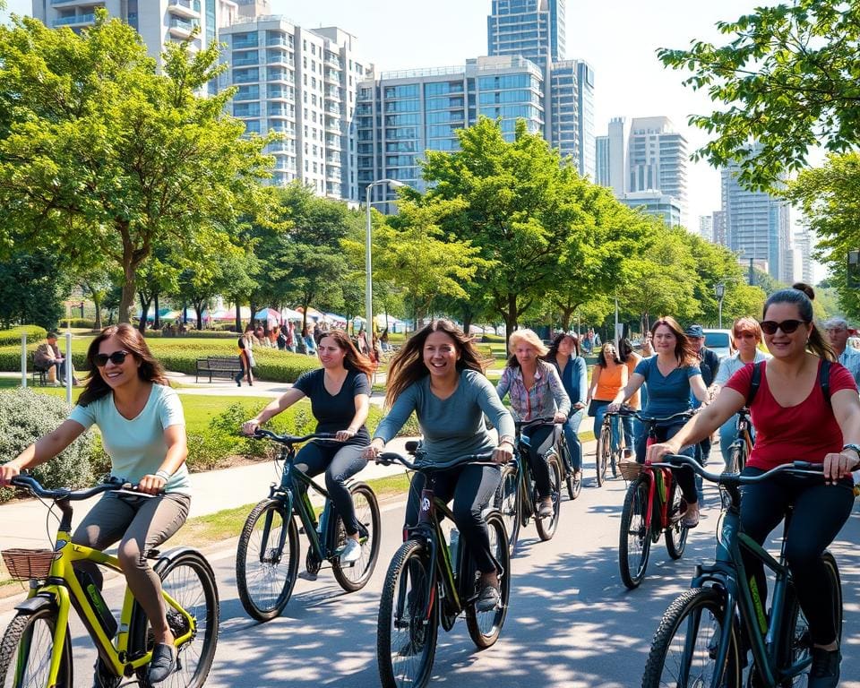 Wat maakt elektrische fietsen populair in stedelijke gebieden?