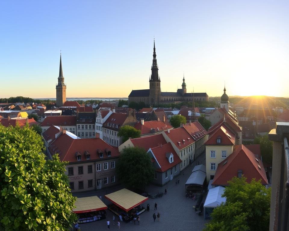 geschiedenis van de oude stad Tallinn