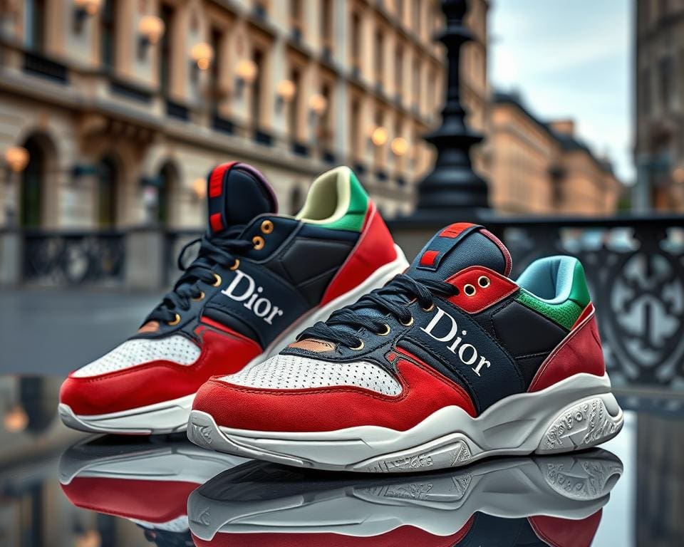 trendy sneakers van Dior