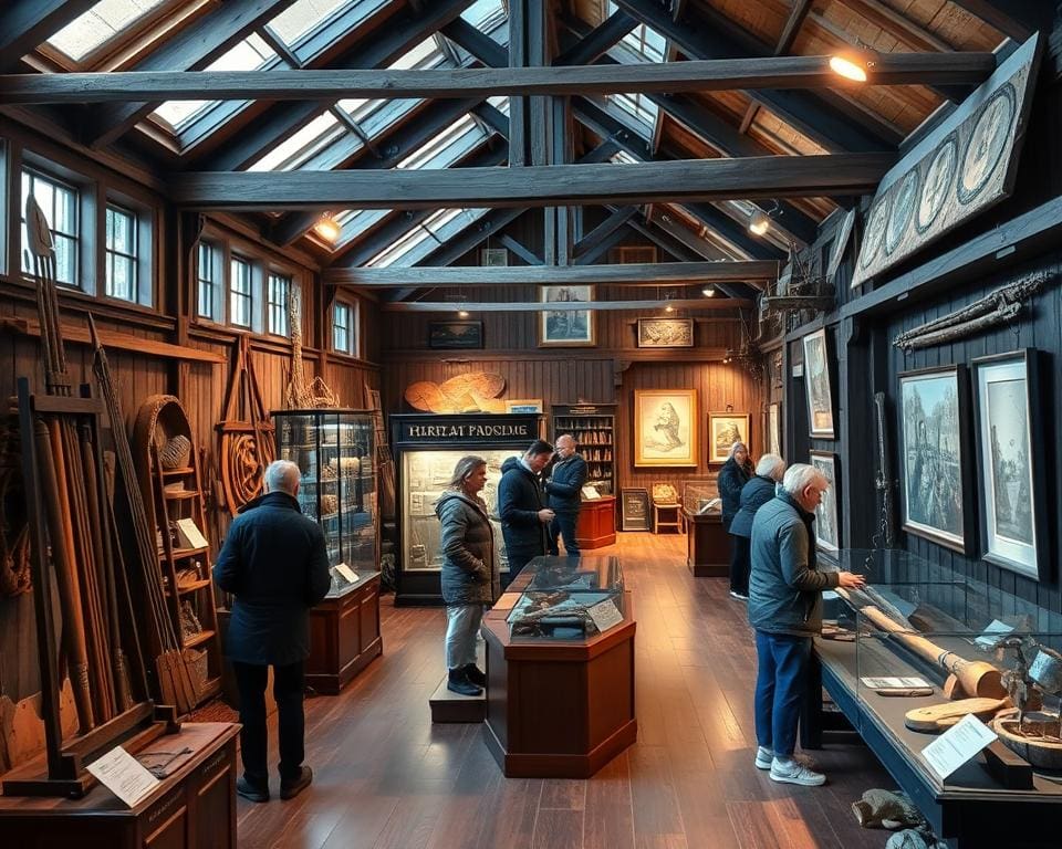 bezienswaardigheden inclusief historische artefacten en interactieve tentoonstellingen in de musea van Marken