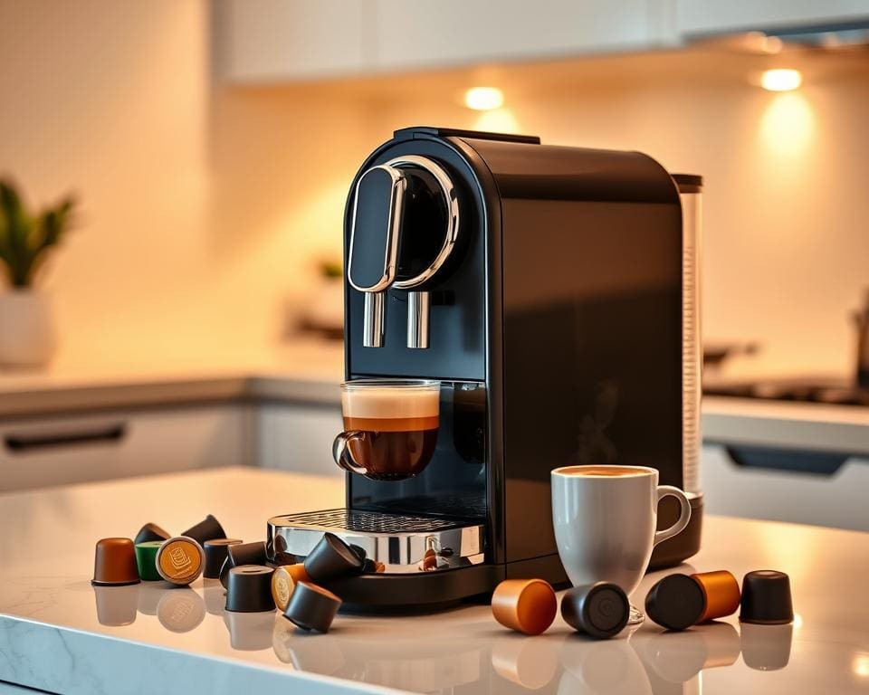 functies van de Nespresso koffiemachine