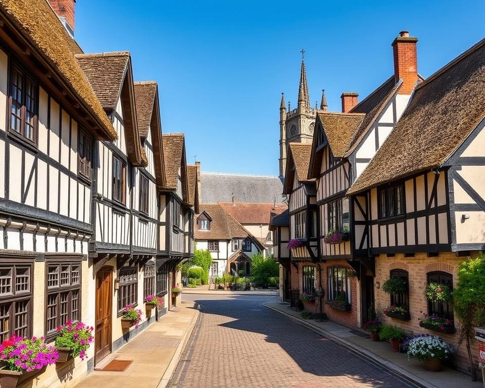 middeleeuwse architectuur in Lavenham