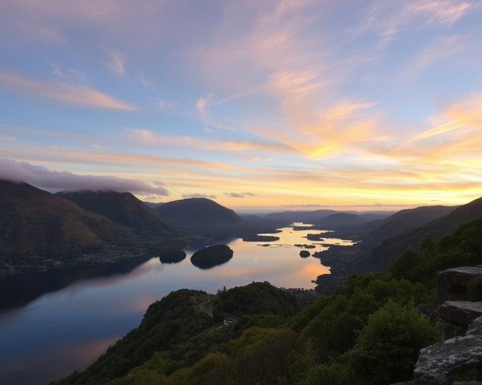 natuuruitzicht in Coniston