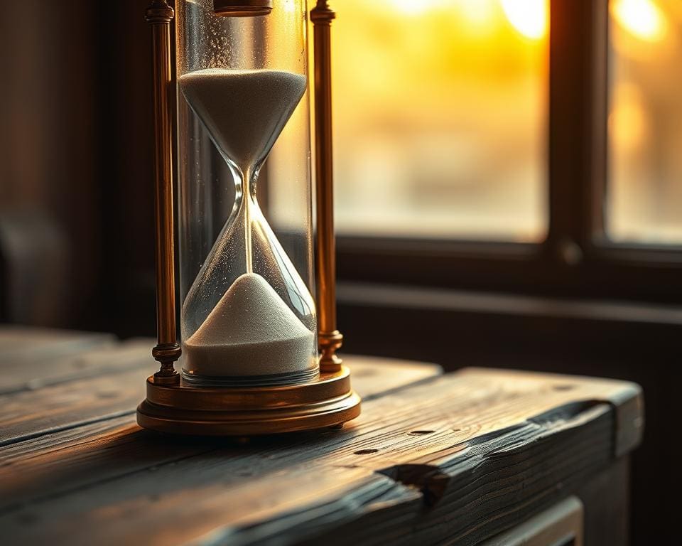 Waarom is een antiek ogende zandloper zo bijzonder?