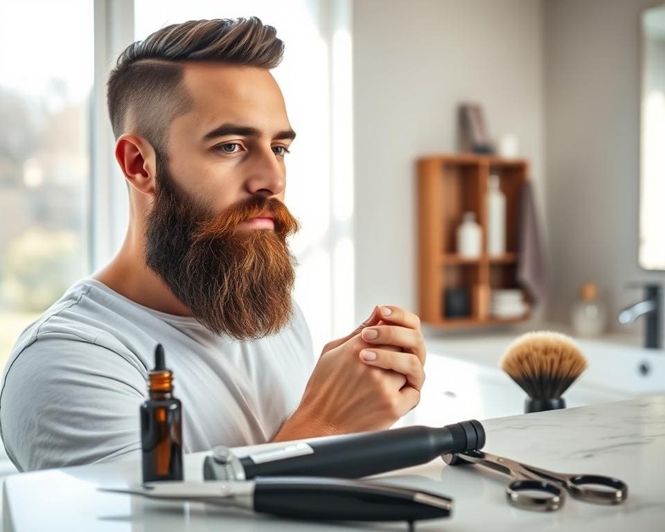 Dagelijkse routine voor een verzorgde baard