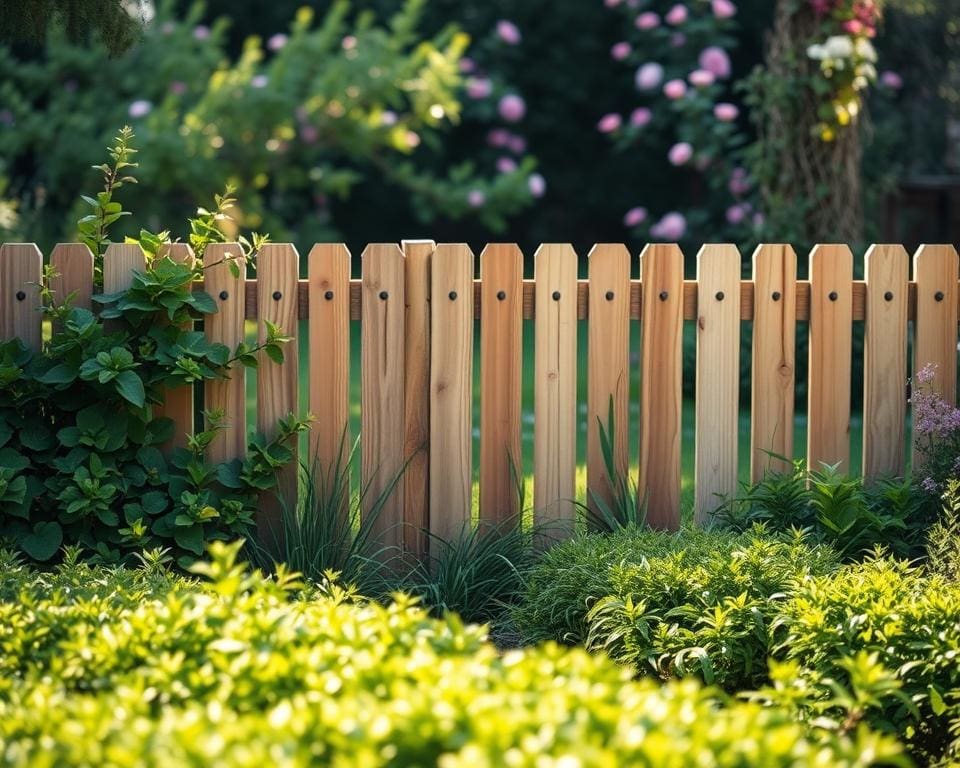 Goedkope tuinafsluiting die toch lang meegaat