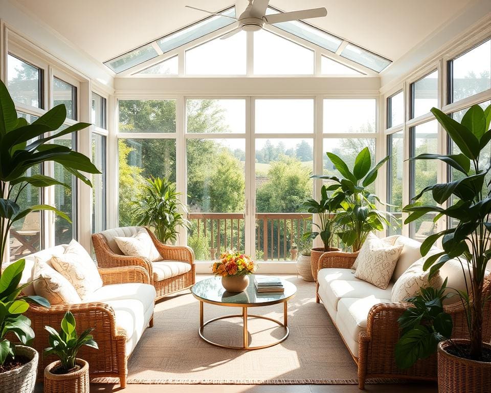 Hoe maak je van een serre een tweede woonkamer?