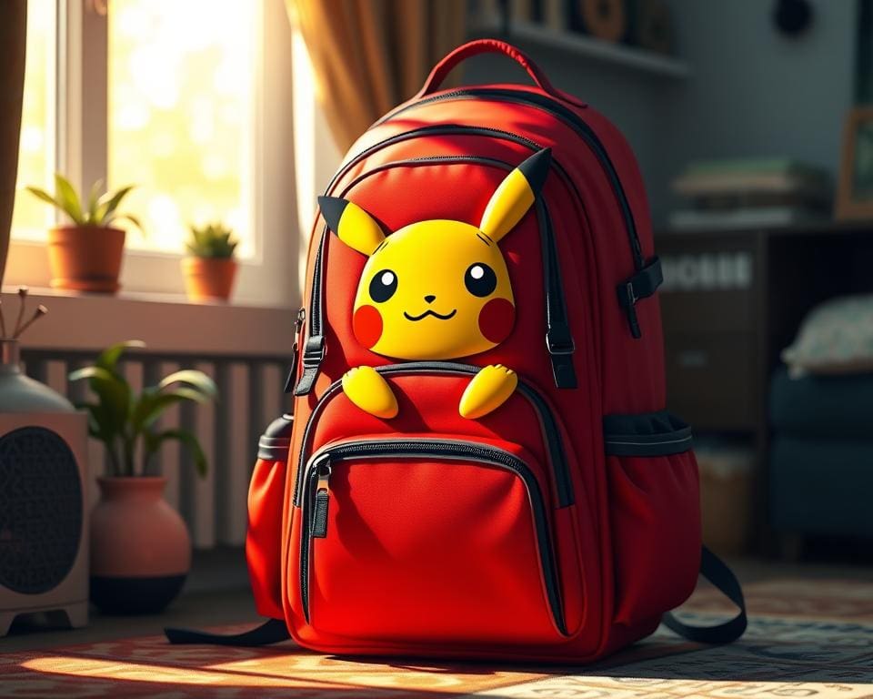 Wat past er allemaal in de Pokemon rugzak?