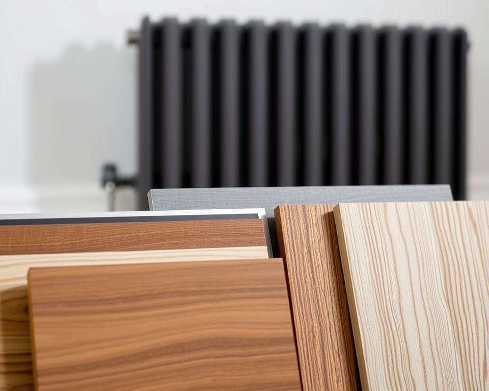 materialen radiatorombouw