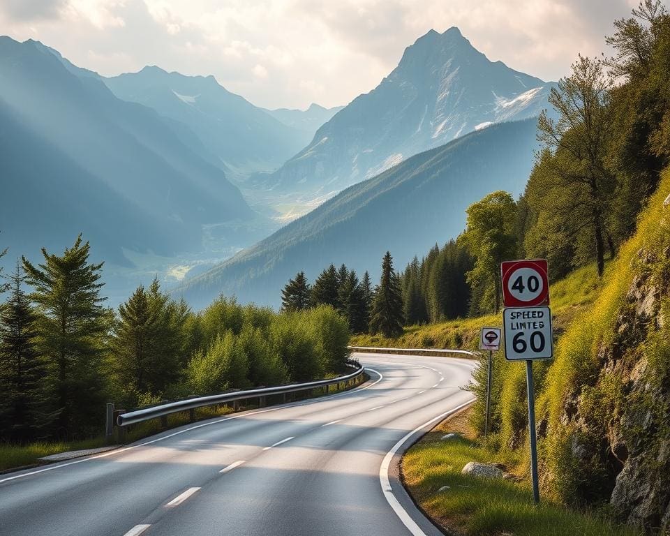 verkeersregels en snelheidslimieten in Zwitserland