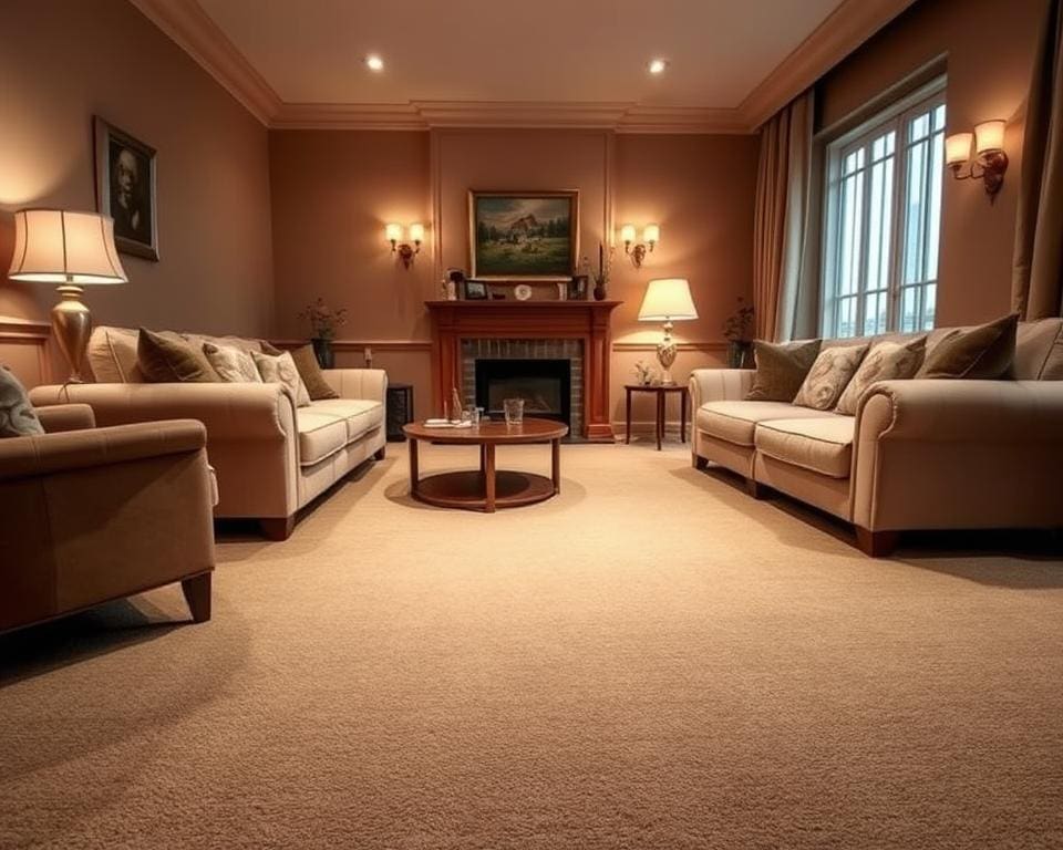 vloerbedekking voor de woonkamer