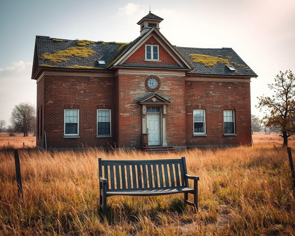 Hoe geef je een verlaten dorpsschool een woonfunctie?