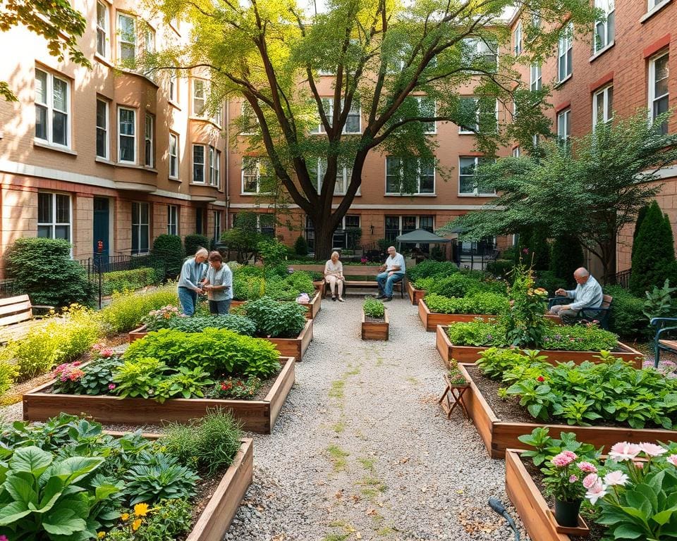 Hoe richt je collectieve buitenruimte in bij erfgoedflats?