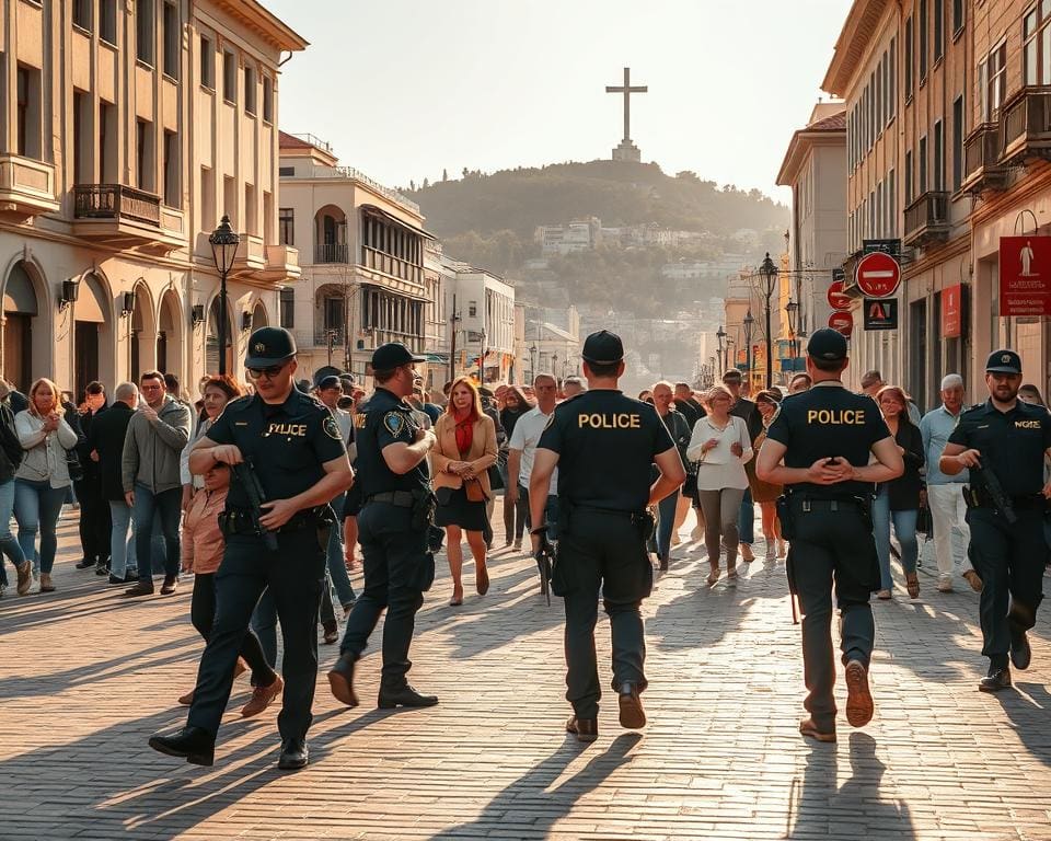 Hoe streng is de politie in Noord-Macedonië?