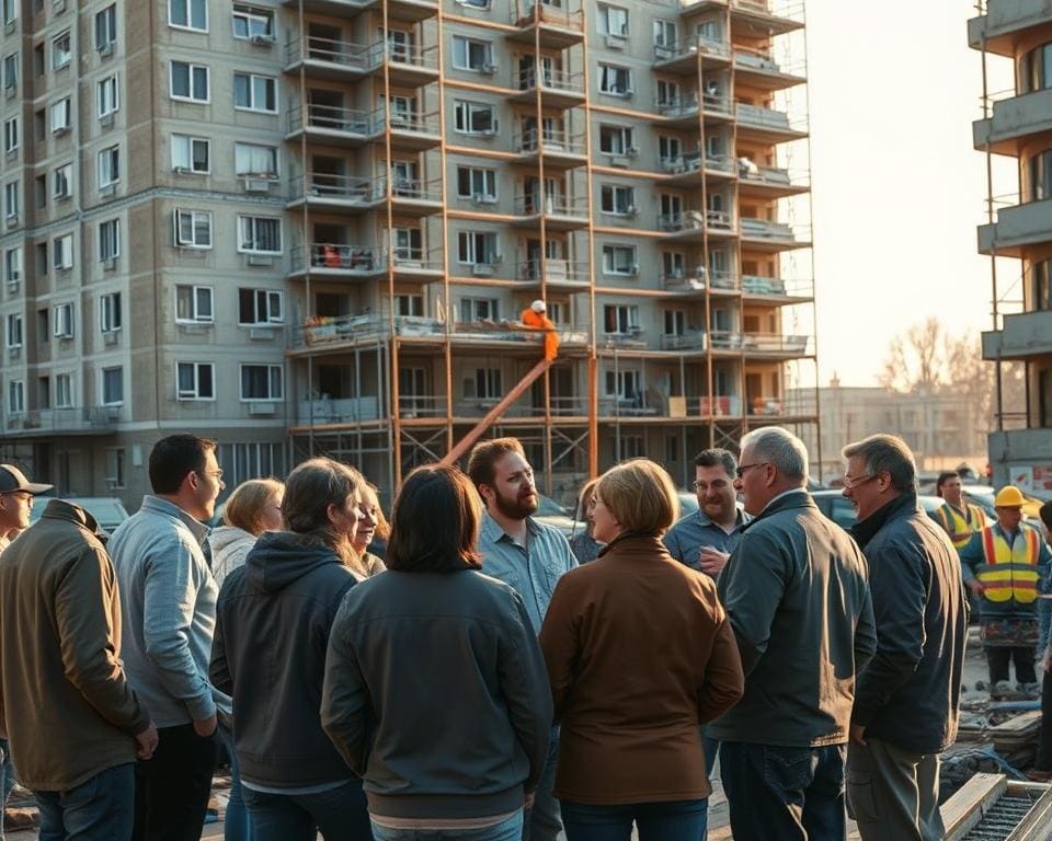 Hoe werk je met bewoners bij grootschalige renovatie?