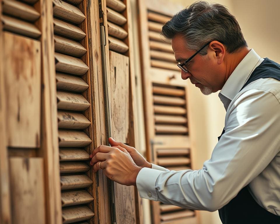Specialist raamluiken restauratie