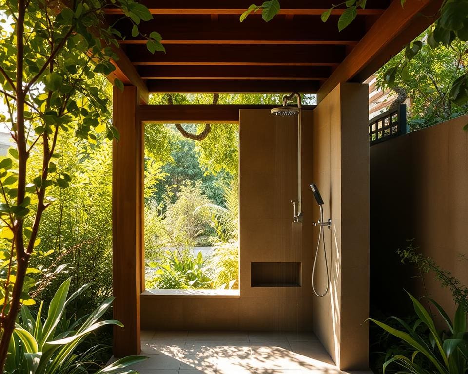 Waarom een buitendouche een luxe toevoeging is