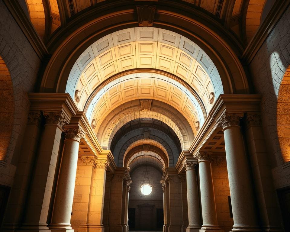 Wat zijn richtlijnen voor restauratie van boogconstructies?