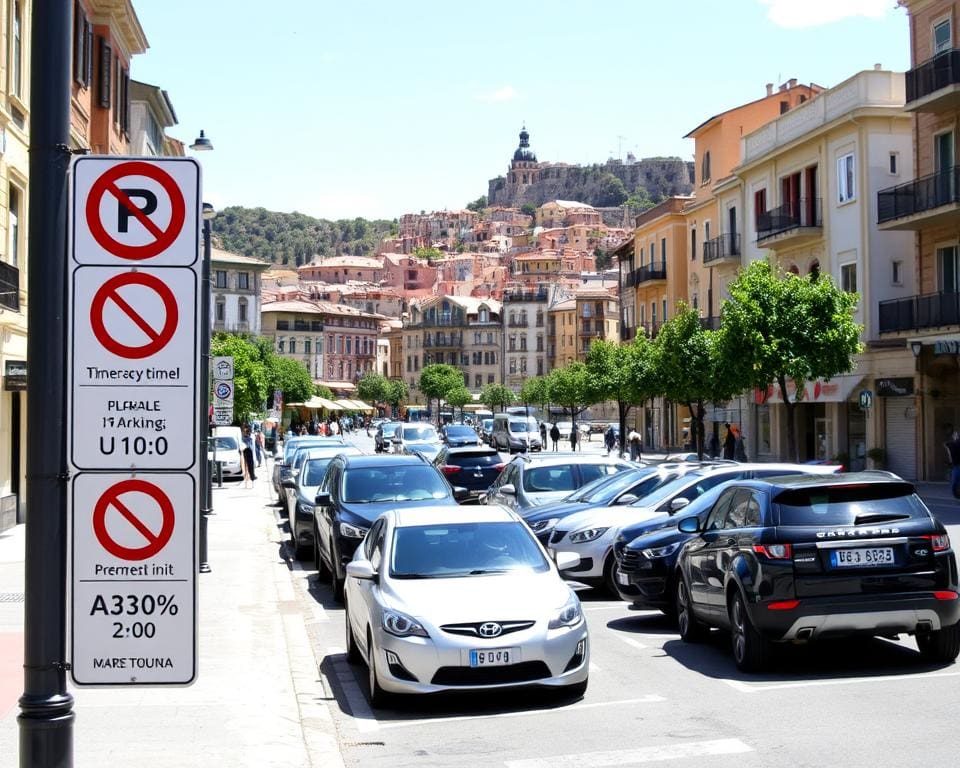 regels parkeren in Andorra