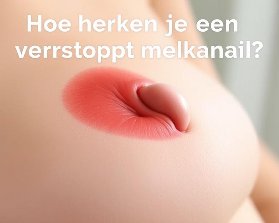 Hoe herken je een verstopt melkkanaal?