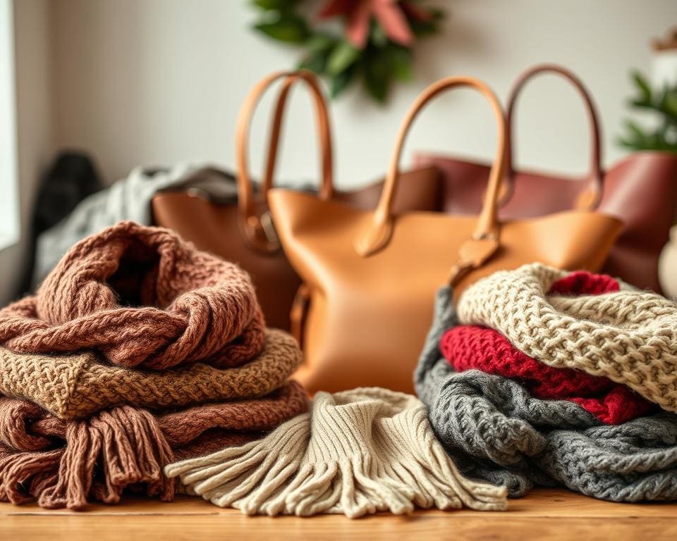 Sjaals en tassen voor stijl en gemak