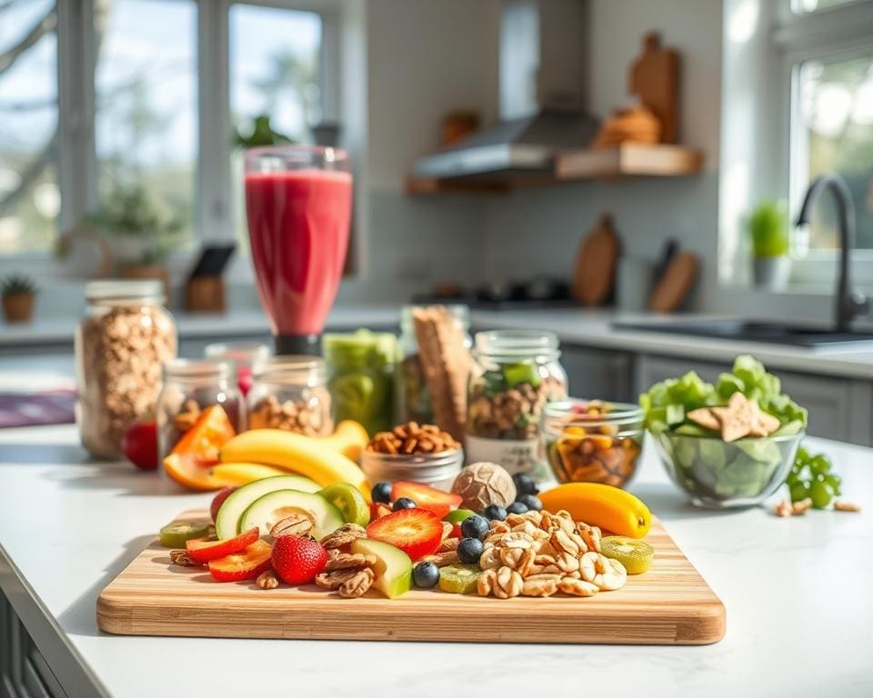 gezonde snacks maken