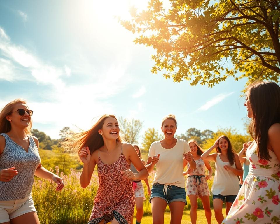 positief humeur en energie