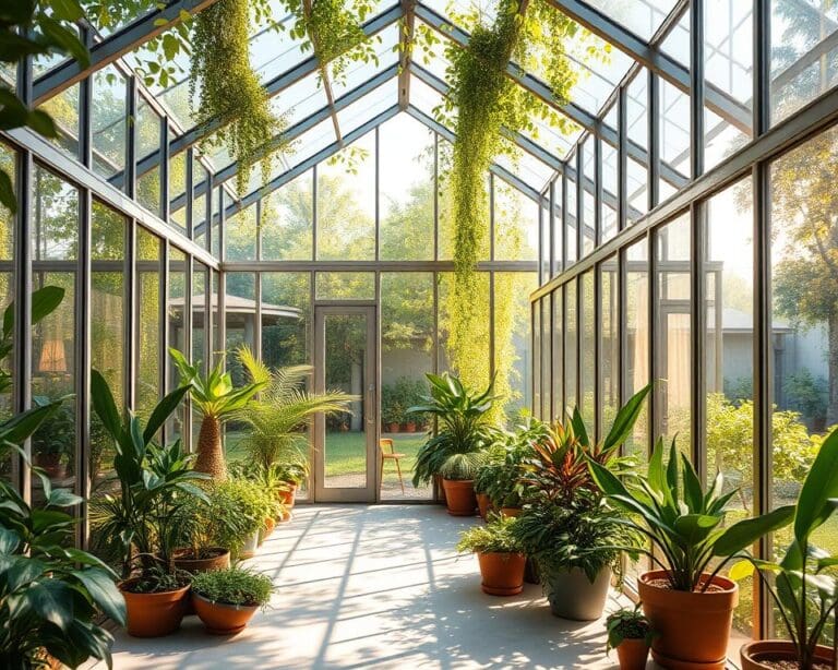 Een serre die binnen en buiten naadloos verbindt