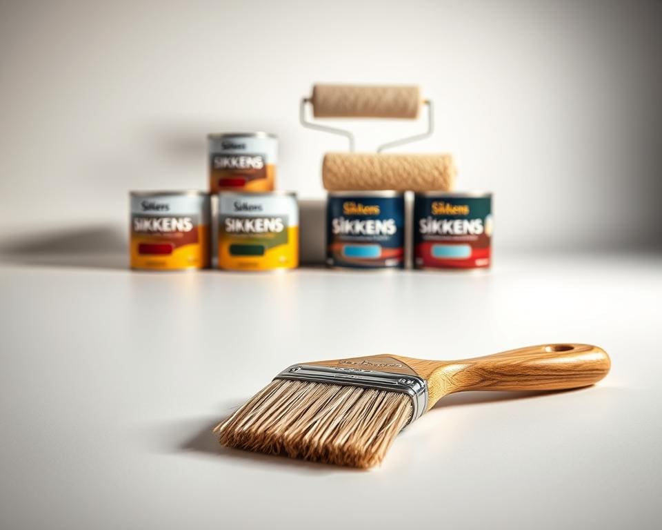 Hoe kies je de juiste kwast of roller voor Sikkens verf?