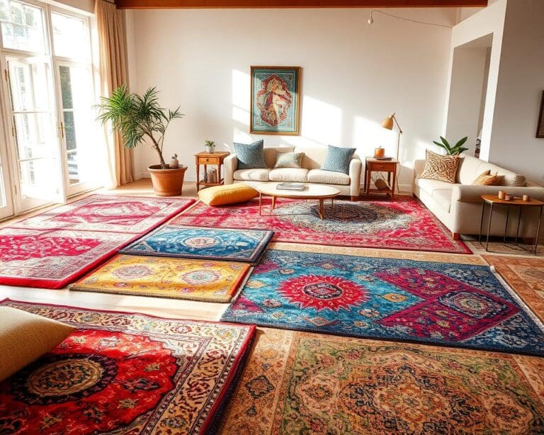 Kleurrijke vloerkleden voor een vrolijke sfeer