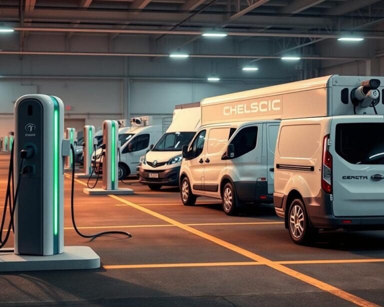 Laadpalen voor bedrijfswagens