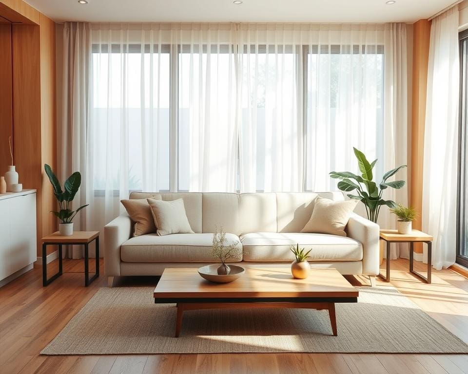 Wat zijn tips voor rust in een open interieur?