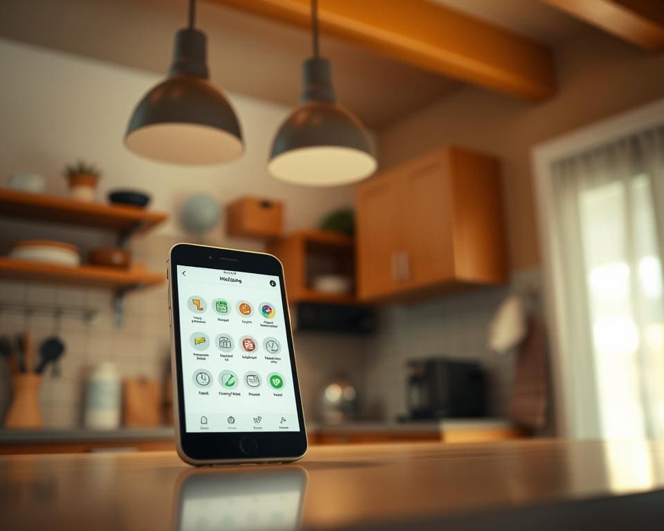 huishoudelijke taken vereenvoudigen met een app