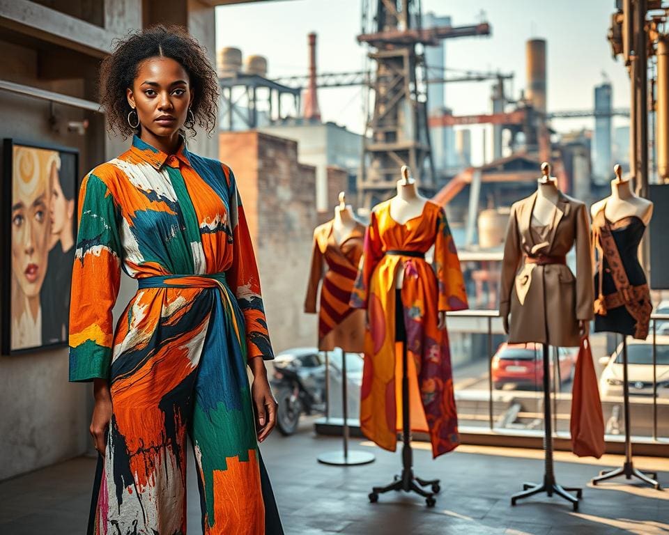 kunst kleding samenwerking