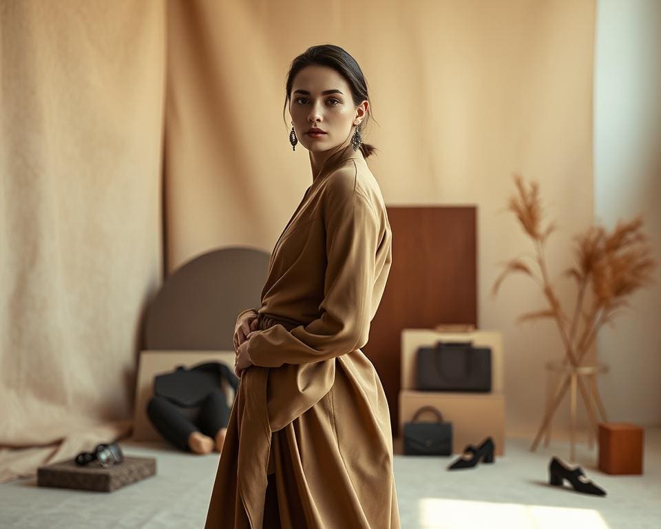 stijl en elegantie in modefotografie