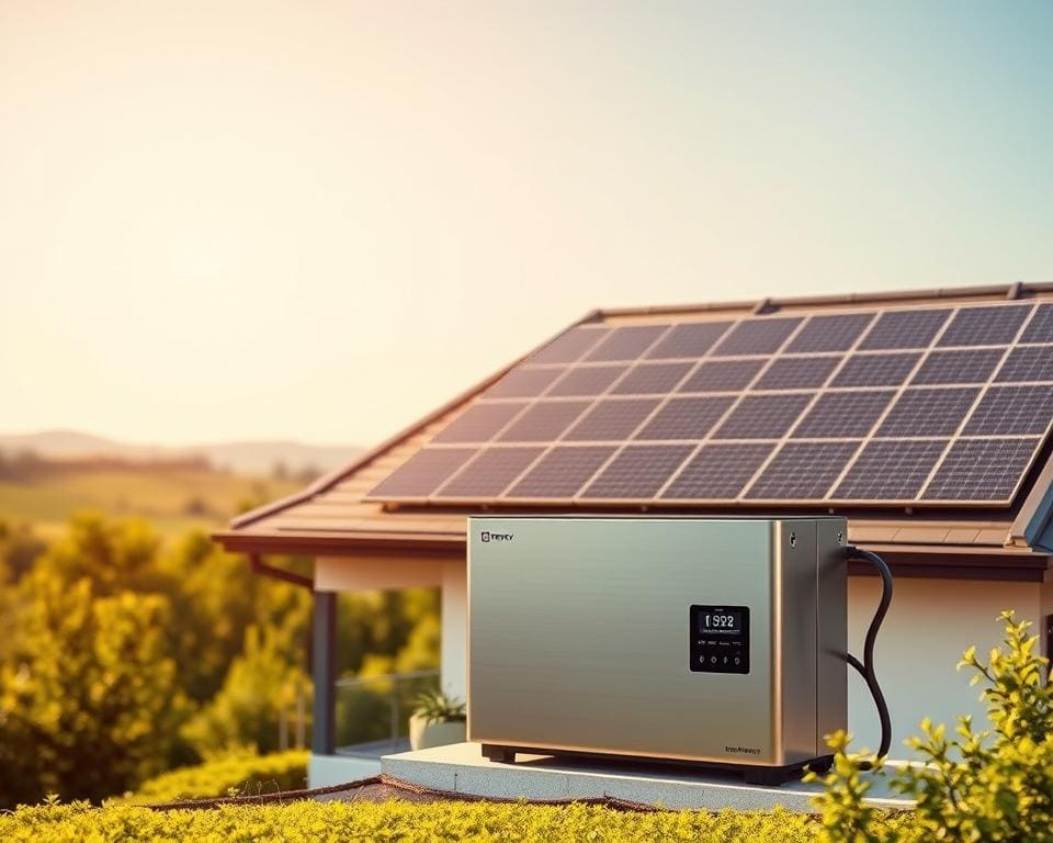 thuisbatterij zonne-energie opslaan