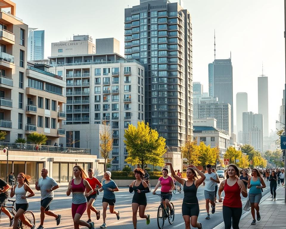 Hoe blijf je fit met sport en beweging in de stad?