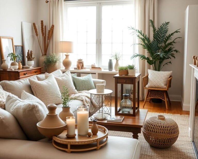 Hoe kies je accessoires voor een sfeervolle woonkamer?