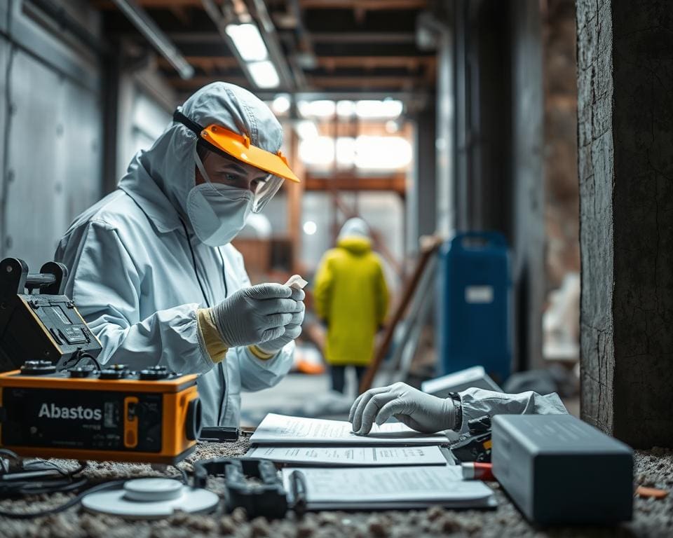 Wat gebeurt er tijdens een asbest keuring?