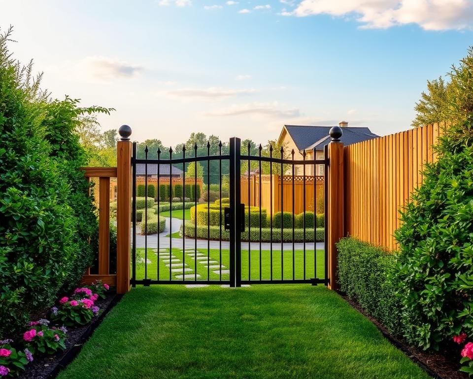 Wat kost een afsluiting voor tuin of oprit?