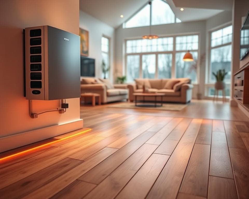 Hoe gebruik je warmtepompen in combinatie met vloerverwarming?