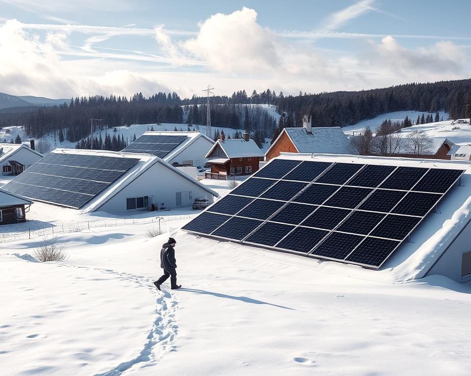 Hoe gebruik je zonnepanelen in de winter?