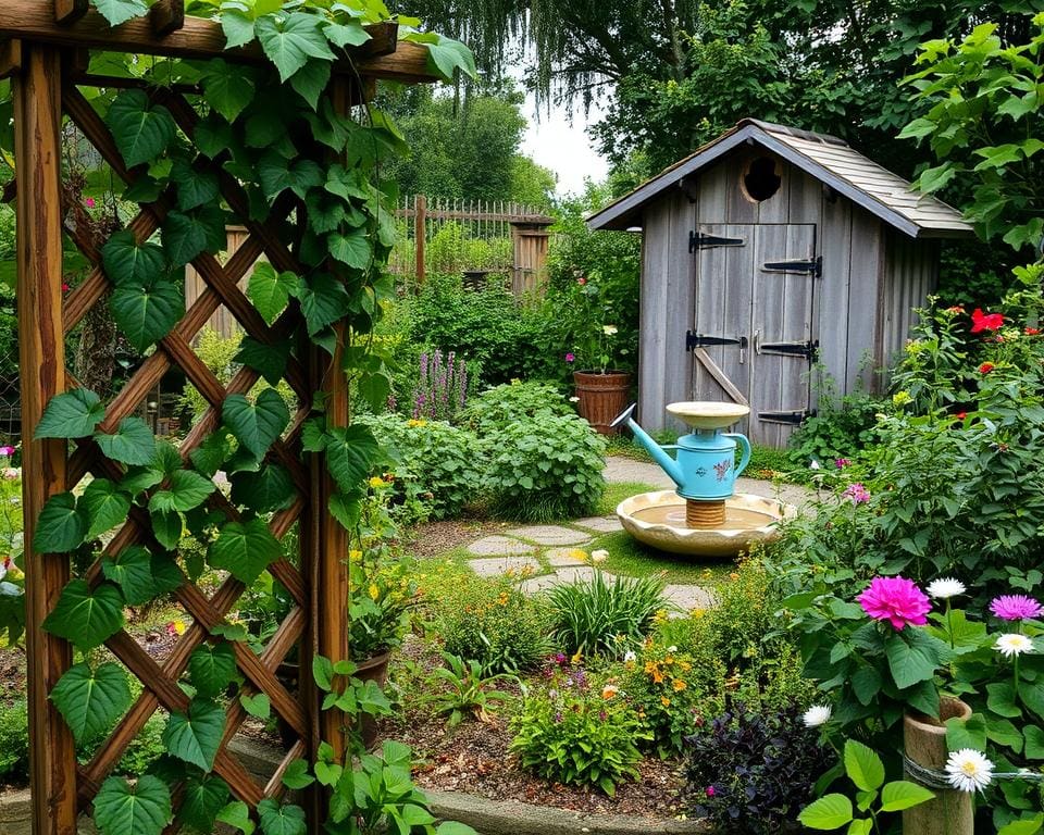 Op welke manier breng je hergebruik in de tuin?