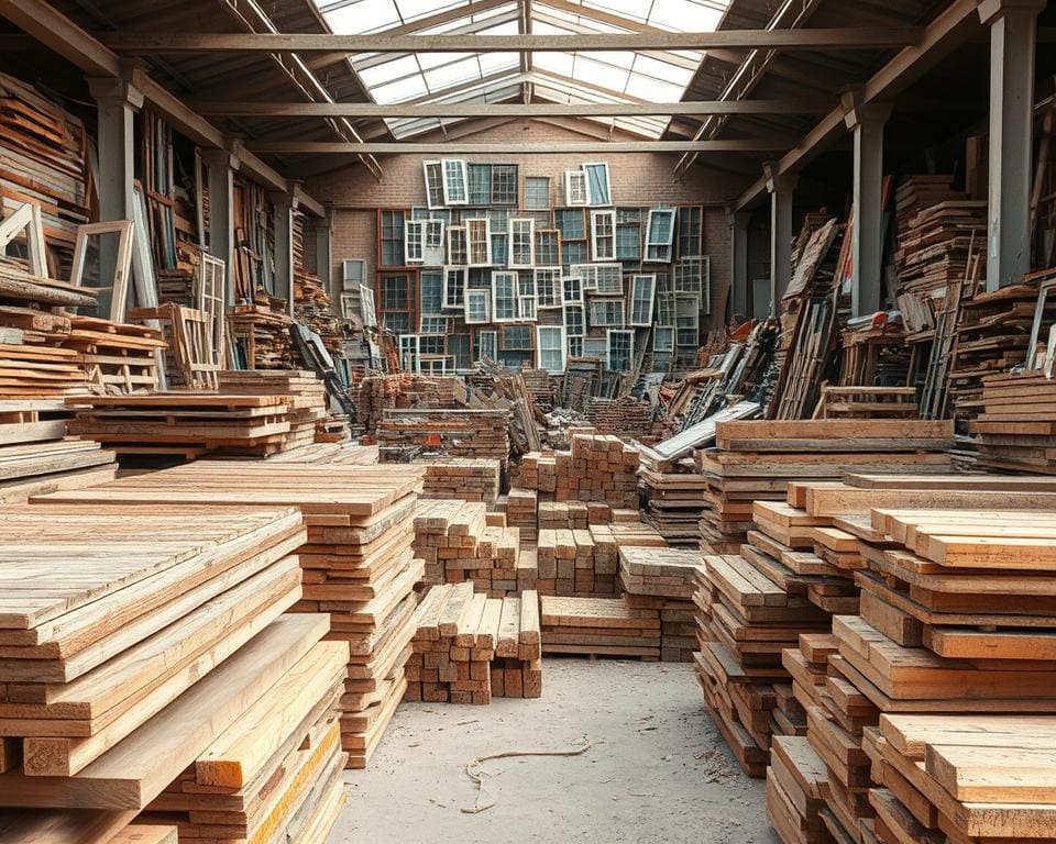 Op welke manier hergebruik je bouwmaterialen?